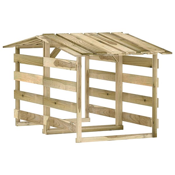 pergola ar jumtu, 2 gab., 100x90x100 cm,  impregnēta priede