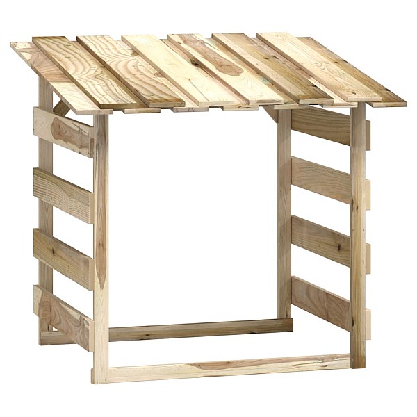 pergola ar jumtu, 2 gab., 100x90x100 cm,  impregnēta priede