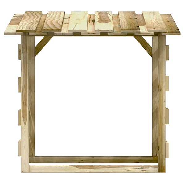 pergola ar jumtu, 2 gab., 100x90x100 cm,  impregnēta priede