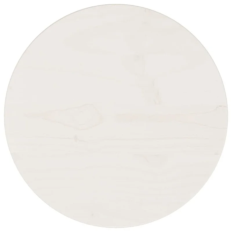 Stalviršis, baltas, skersmuo 30x2,5cm, pušies medienos masyvas