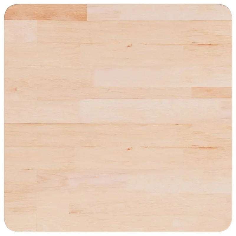 Stalviršis, 50x50x4cm, neapdorotas ąžuolo medienos masyvas