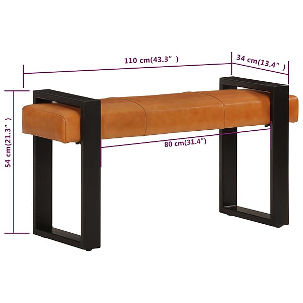 sols, melns un brūns, 110 cm, īsta kazas āda