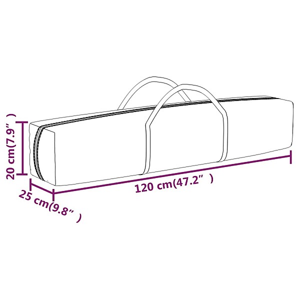 saliekama nojume ar sienām, melna, 3x3 m