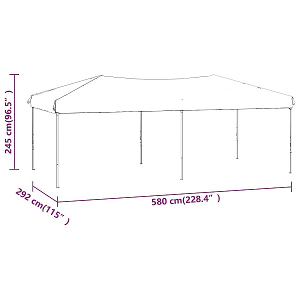 saliekama nojume, balta, 3x6 m