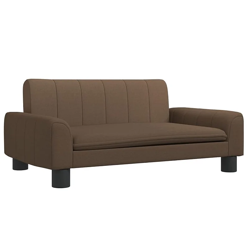 Vaikiška sofa, rudos spalvos, 70x45x30cm, audinys Vaikiška sofa, rudos spalvos, 70x45x30cm, audinys