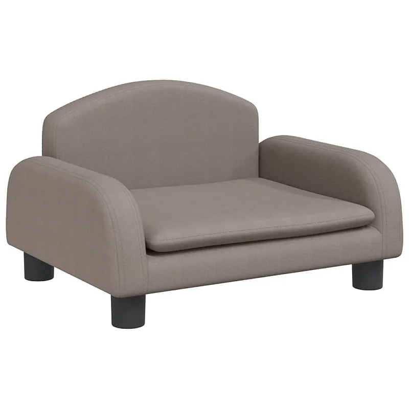 Vaikiška sofa, taupe spalvos, 50x40x30cm, audinys Vaikiška sofa, taupe spalvos, 50x40x30cm, audinys