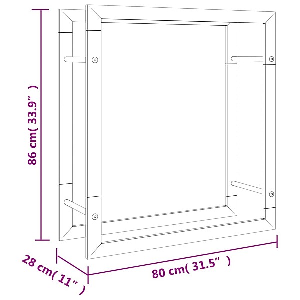 malkas statīvs, 80x28x86 cm, nerūsējošais tērauds