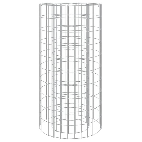 gabiona siena ugunskuram, Ø50 cm, cinkota dzelzs