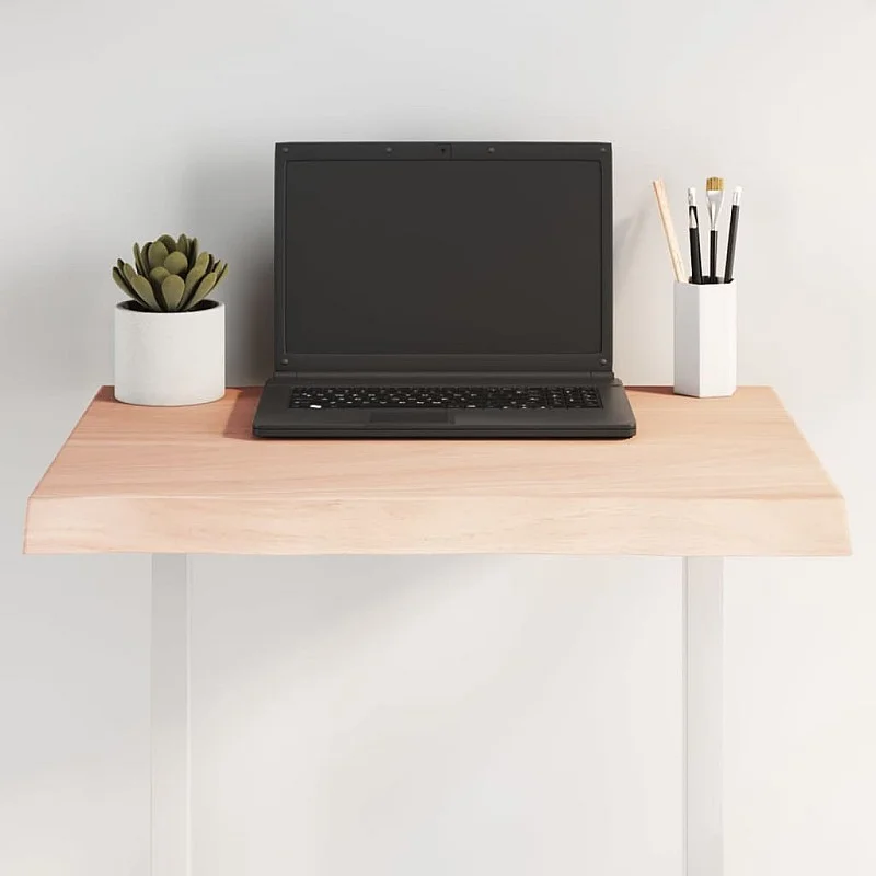 Stalviršis, 60x40x(2-4) cm, medienos masyvas, su gyvu kraštu