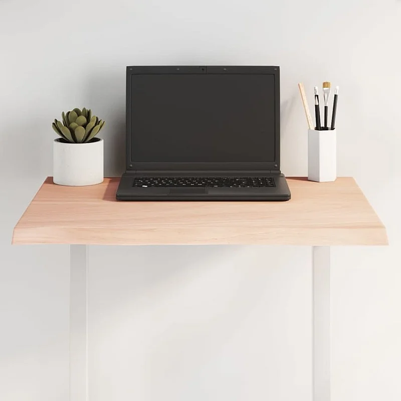 Stalviršis, 60x50x2cm, ąžuolo medienos masyvas, su gyvu kraštu Stalviršis, 60x50x2cm, ąžuolo medienos masyvas, su gyvu kraštu