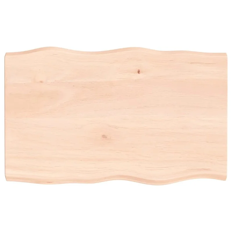 Stalviršis, 80x50x(2-4) cm, medienos masyvas, su gyvu kraštu