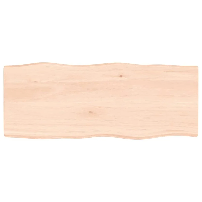 Stalviršis, 100x40x(2-4) cm, medienos masyvas, su gyvu kraštu