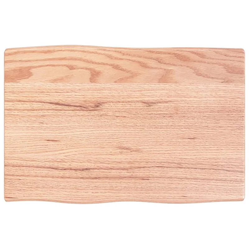 Stalviršis, šviesiai rudas, 60x40x2cm, ąžuolo medienos masyvas Stalviršis, šviesiai rudas, 60x40x2cm, ąžuolo medienos masyvas