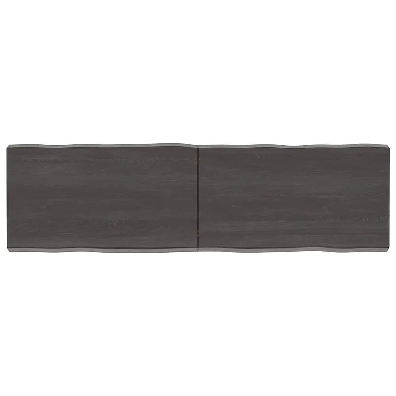 Stalviršis, tamsiai ruda, 140x40x(2-6) cm, medienos masyvas Stalviršis, tamsiai ruda, 140x40x(2-6) cm, medienos masyvas