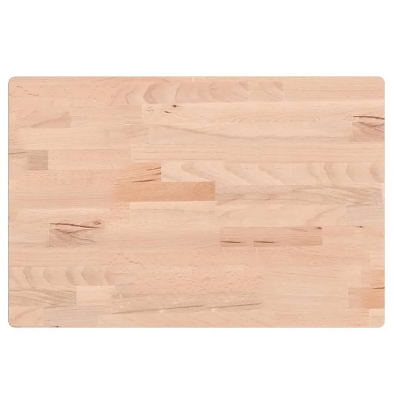 Stalviršis, 60x40x1,5 cm, bukmedžio masyvas, stačiakampis Stalviršis, 60x40x1,5 cm, bukmedžio masyvas, stačiakampis