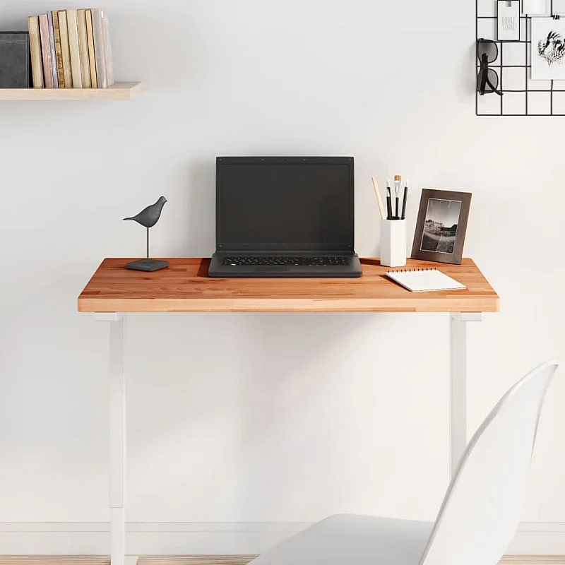 Stalviršis, 80x40x2,5 cm, bukmedžio masyvas, stačiakampis