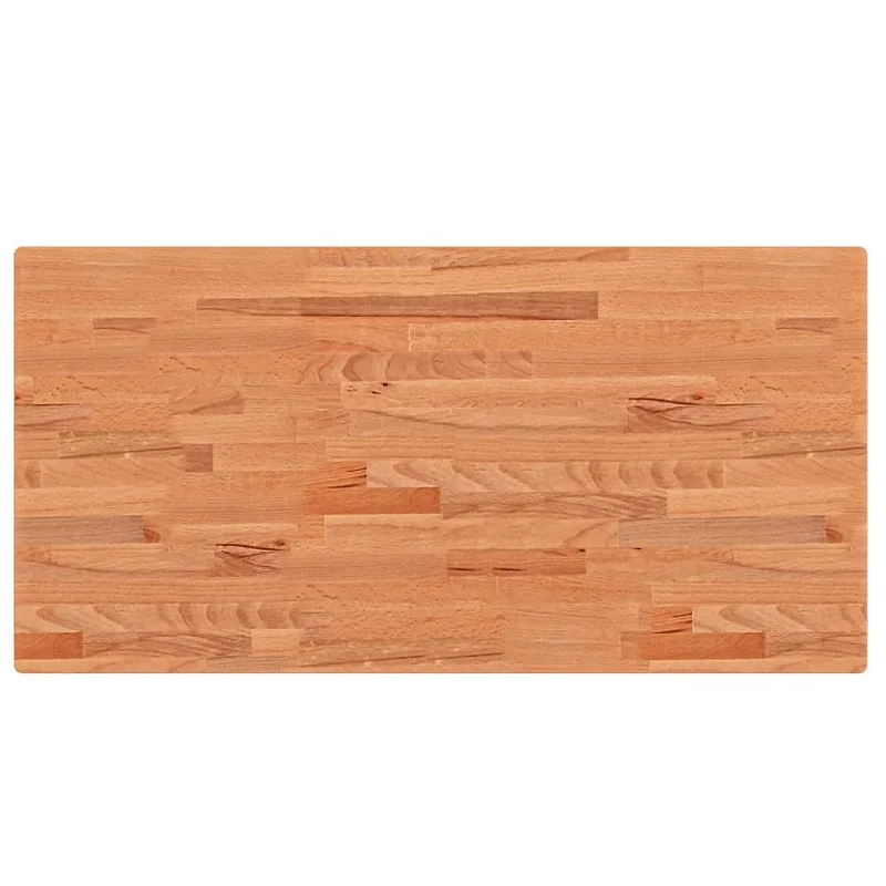 Stalviršis, 100x50x4 cm, bukmedžio masyvas, stačiakampis Stalviršis, 100x50x4 cm, bukmedžio masyvas, stačiakampis