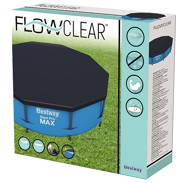 Bestway baseina pārklājs Flowclear, 305 cm