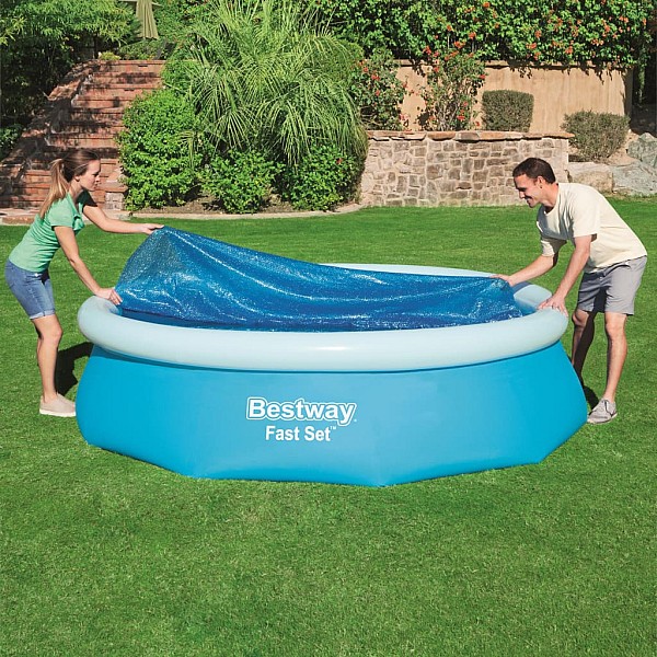 Bestway solārais baseina pārklājs Flowclear, 305 cm