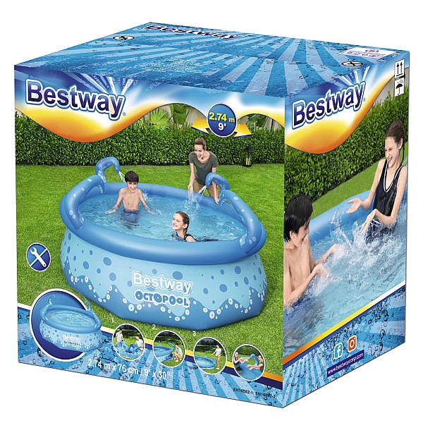 Bestway baseins OctoPool, 274x76 cm