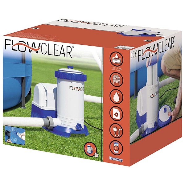 Bestway Flowclear baseina filtra sūknis, 9463 L/h