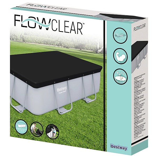 Bestway Flowclear baseina pārklājs, 269x179 cm