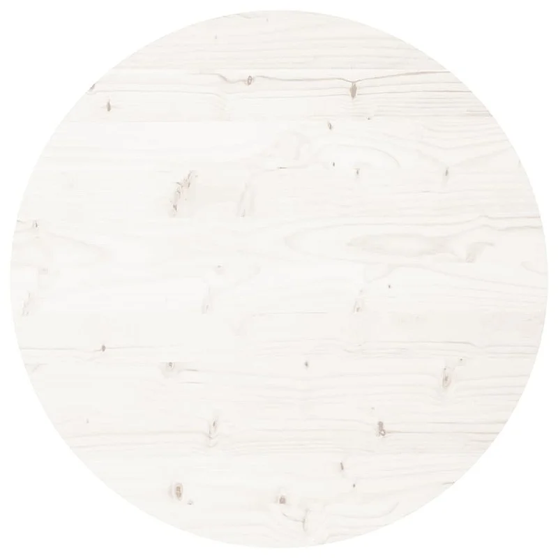 Stalviršis, baltas, 60x3cm, pušies medienos masyvas, apskritas Stalviršis, baltas, 60x3cm, pušies medienos masyvas, apskritas