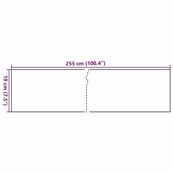 balkona aizsegi, 5 gab., balts, 255x19 cm, PE rotangpalma