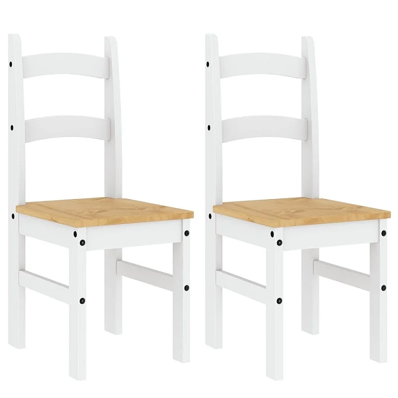 dārza krēsli, 2 gab., balti, 40x46x99 cm, priedes masīvkoks dārza krēsli, 2 gab., balti, 40x46x99 cm, priedes masīvkoks