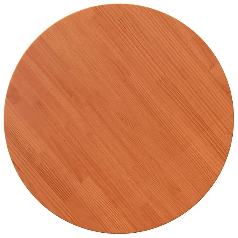 Stalviršis, vaško rudas, 70x2,5cm, pušies masyvas, apskritas