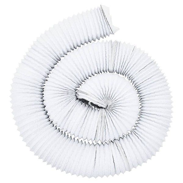 ventilācijas kanāls, alumīnijs, 6 m, Ø10 cm, PVC