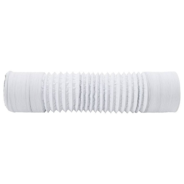 ventilācijas kanāls, alumīnijs, 6 m, Ø12,5 cm, PVC