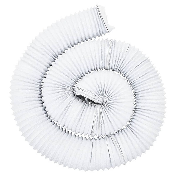 ventilācijas kanāls, alumīnijs, 6 m, Ø20 cm, PVC