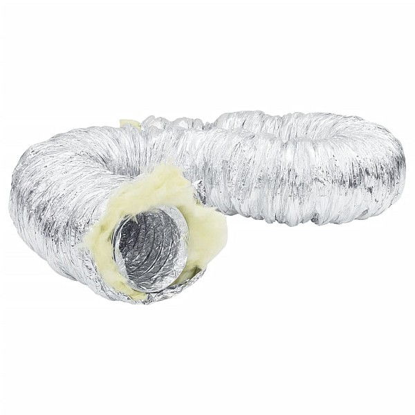 ventilācijas kanāls, izolēts alumīnijs, 6 m, Ø10 cm