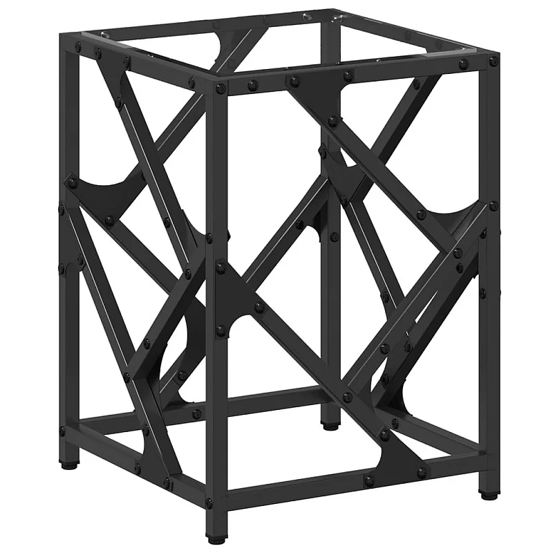 Kavos staliukas su skaidriu stalviršiu, 30x30x41cm, plienas Kavos staliukas su skaidriu stalviršiu, 30x30x41cm, plienas