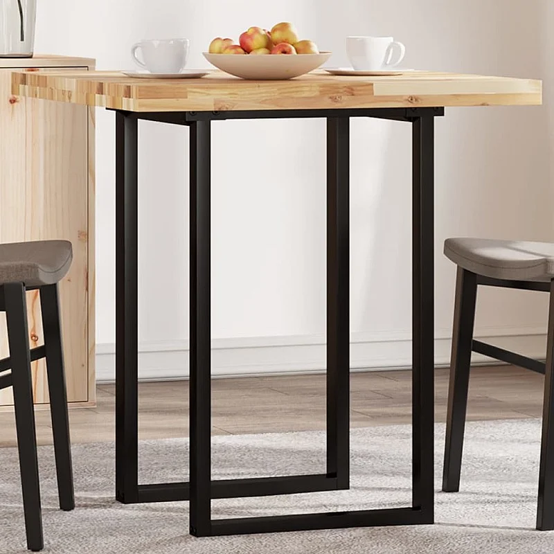 Stalviršis, 70x70x4cm, akacijos medienos masyvas, kvadratinis