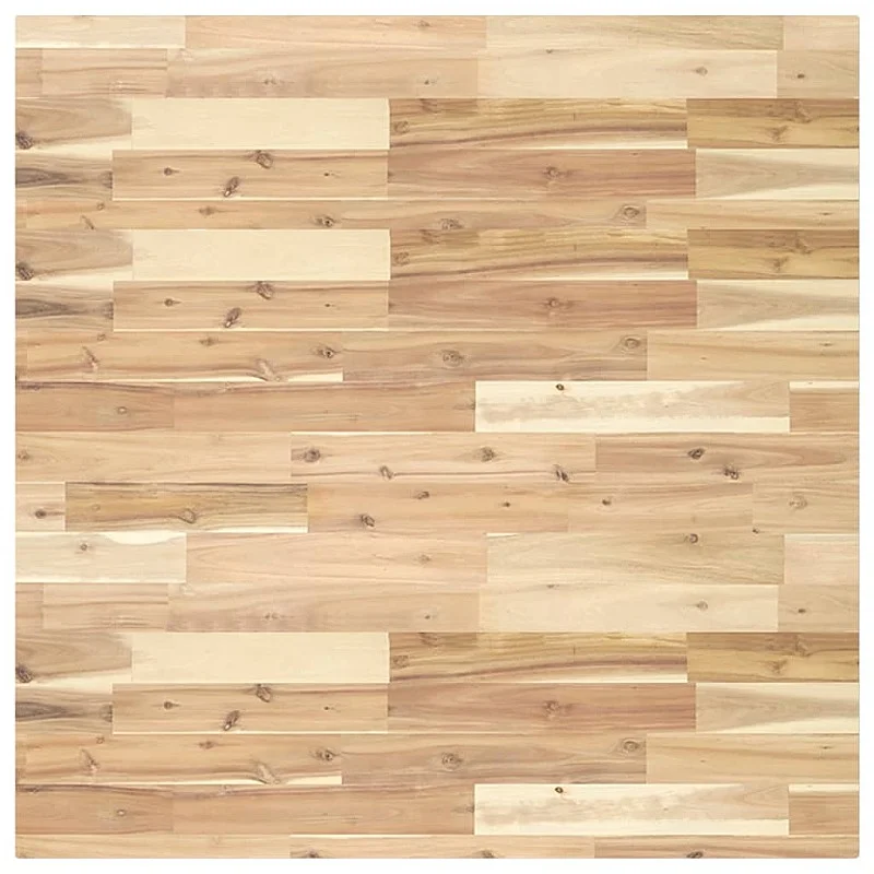 Stalviršis, 90x90x4cm, akacijos medienos masyvas, kvadratinis