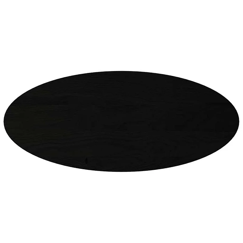 Stalviršis, tamsiai rudas, 140x60x2 cm, ąžuolo masyvas, ovalo Stalviršis, tamsiai rudas, 140x60x2 cm, ąžuolo masyvas, ovalo