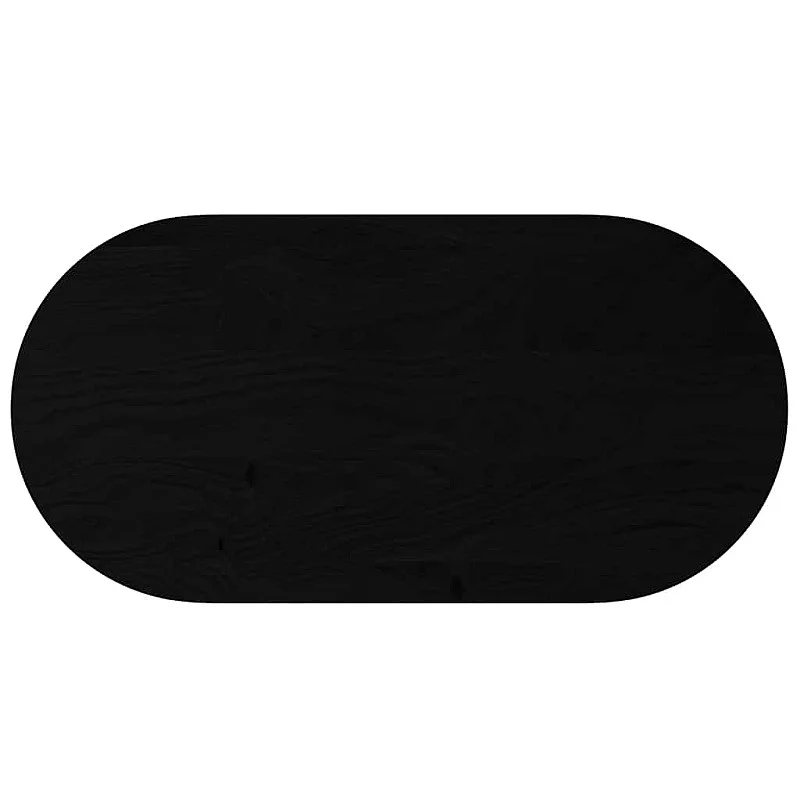 Stalviršis, tamsiai rudas, 120x60x2 cm, ąžuolo masyvas, ovalo Stalviršis, tamsiai rudas, 120x60x2 cm, ąžuolo masyvas, ovalo