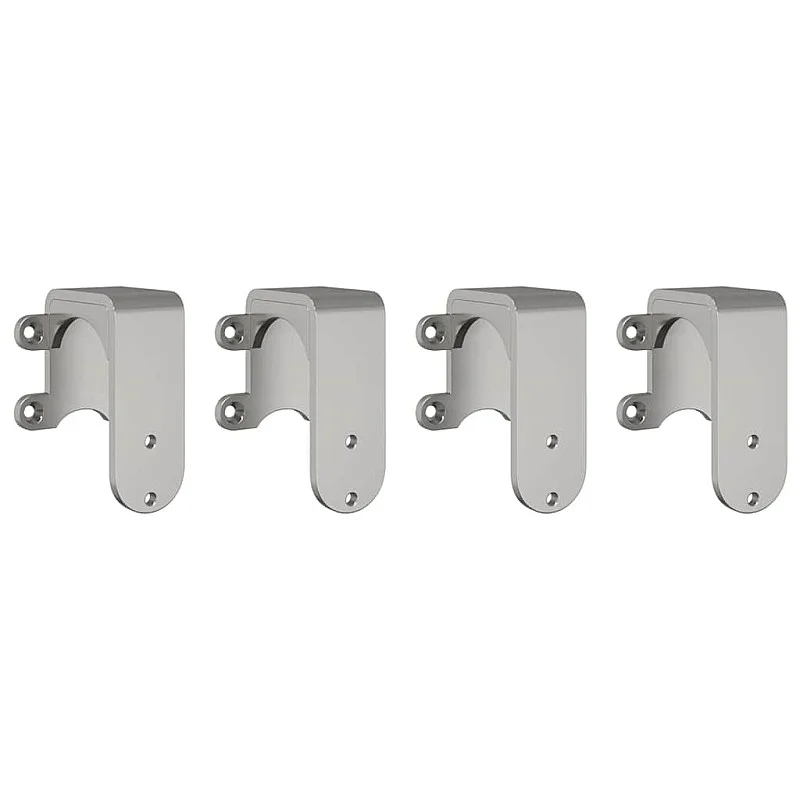 tvarto durų aplinkkelio laikikliai, 4 vnt., skirti apvaliems