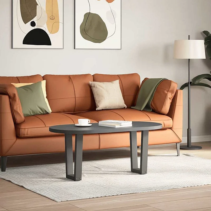 Valgomojo stalo kojos V formos 2 vnt Antracitas Valgomojo stalo kojos V formos 2 vnt Antracitas