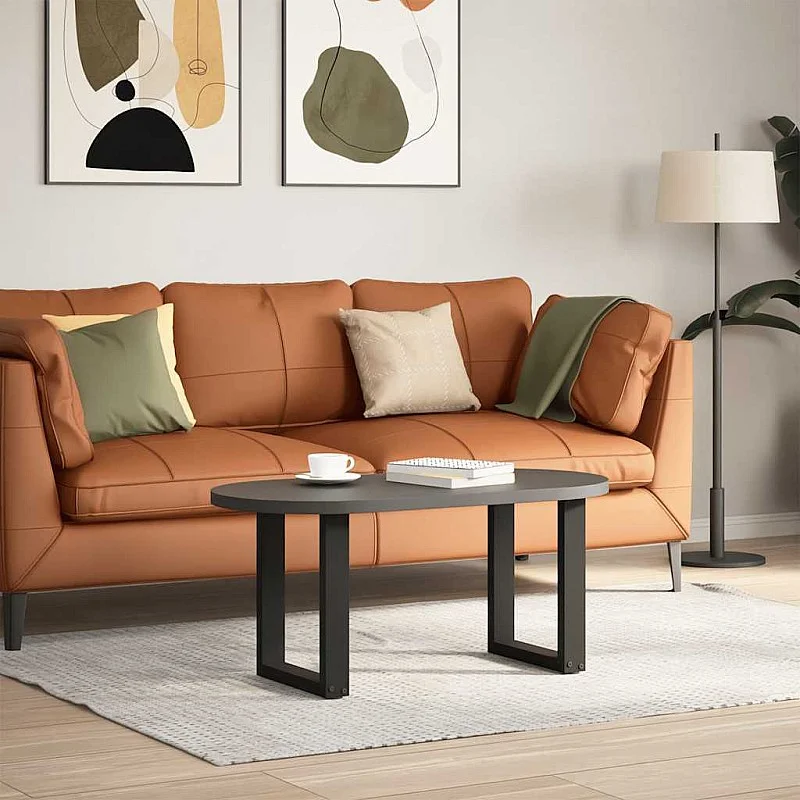 Kavos staliuko kojelės, U formos, 2 vnt., juoda, 28x(42-43) cm Kavos staliuko kojelės, U formos, 2 vnt., juoda, 28x(42-43) cm