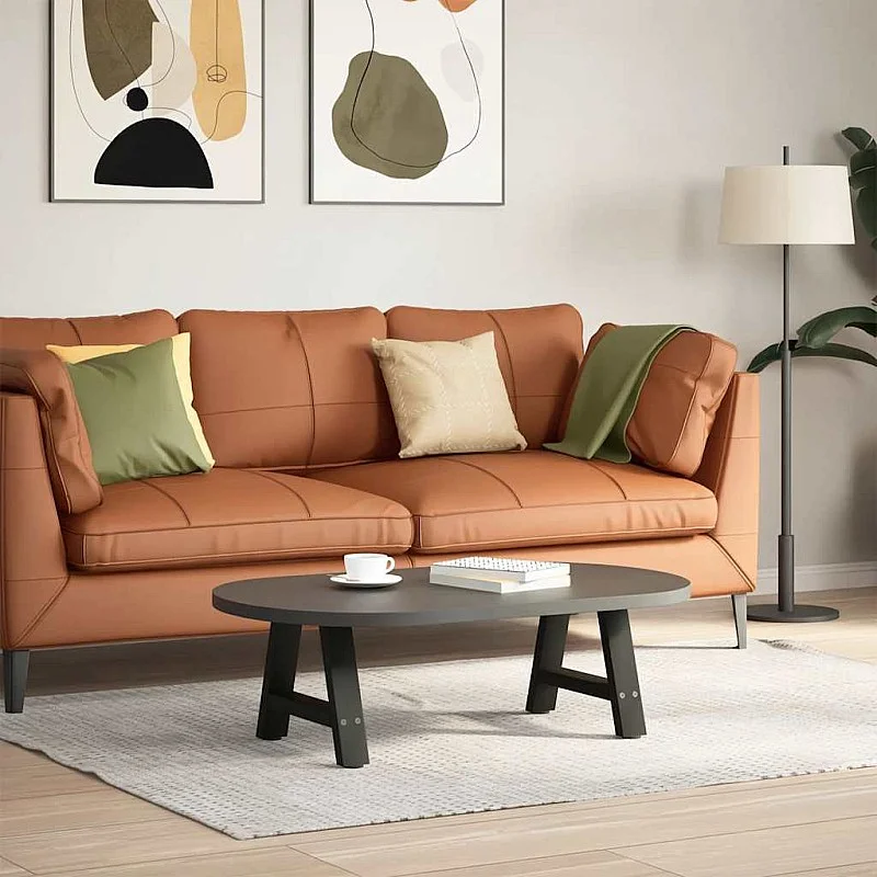 Kavos staliuko kojelės, A formos, 2 vnt., juoda, 40x(30-31)cm Kavos staliuko kojelės, A formos, 2 vnt., juoda, 40x(30-31)cm