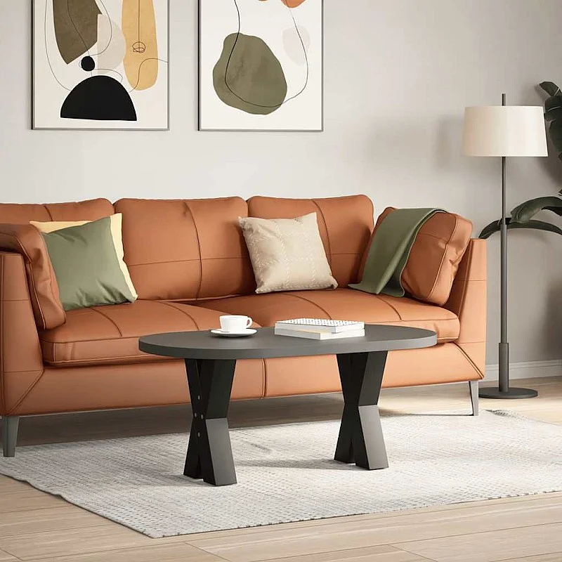 kavos staliuko kojelės X formos 2 vnt Juoda 38x(42-43) cm kavos staliuko kojelės X formos 2 vnt Juoda 38x(42-43) cm