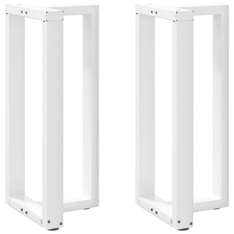 Bāra galda kājas T-veida 2 gab balts 40x35x(90-91) cm