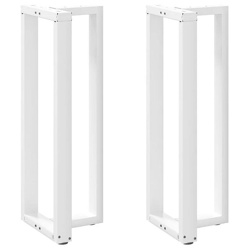 Bāra galda kājas T-veida 2 gab balts 40x35x(110-111) cm