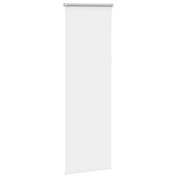 rullo žalūzija balta 40x130 cm auduma platums 35,7cm poliesters