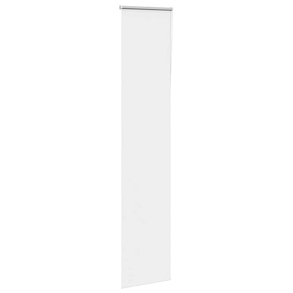 rullo žalūzija balta 40x230 cm auduma platums 35,7cm poliesters