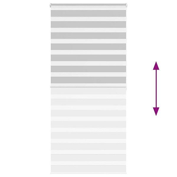 žalūzijas zebra 105x200 cm auduma platums 100,9 cm poliesters