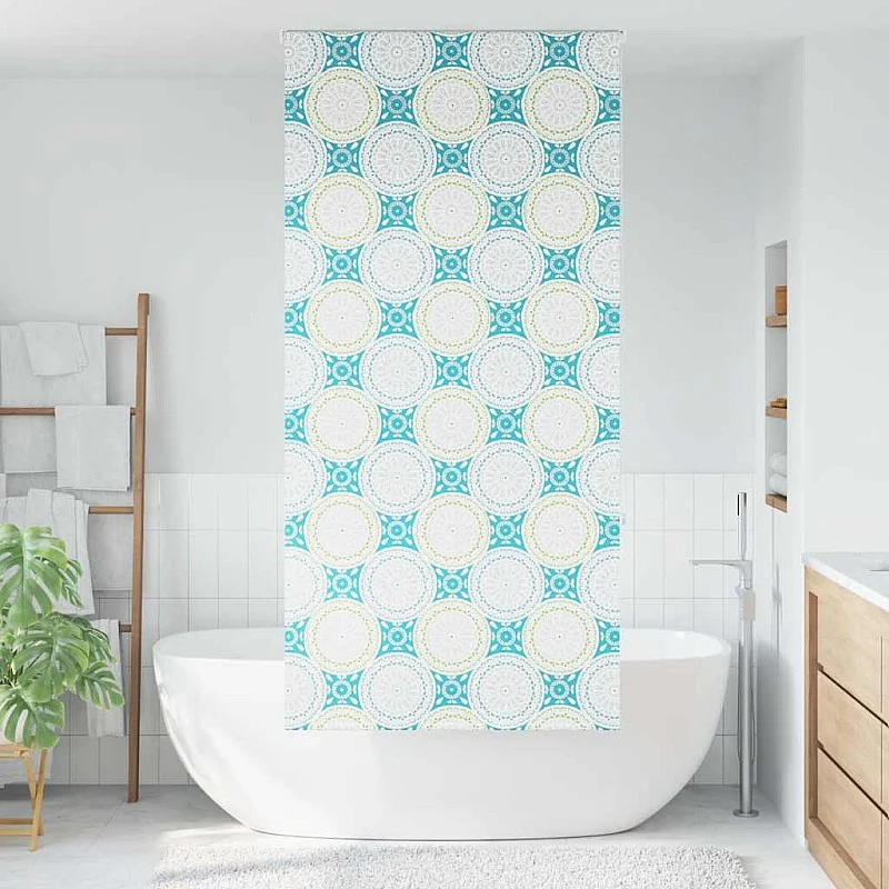 Dušo roletas, 90x240 cm, audinio plotis 86 cm Dušo roletas, 90x240 cm, audinio plotis 86 cm